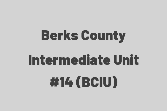 Employee Relations Berks County Intermediate Unit 14 BCIU