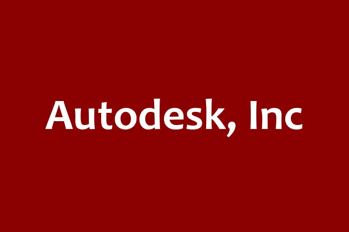 Software Engineering Company Autodesk Inc