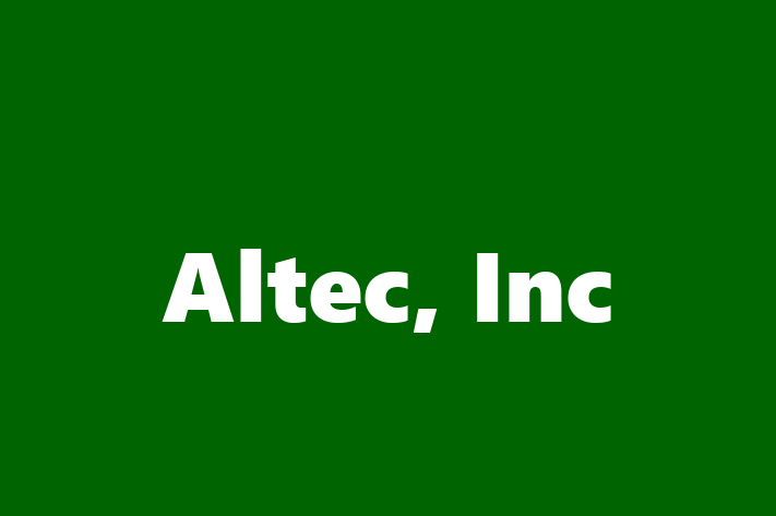 Application Development Company Altec Inc