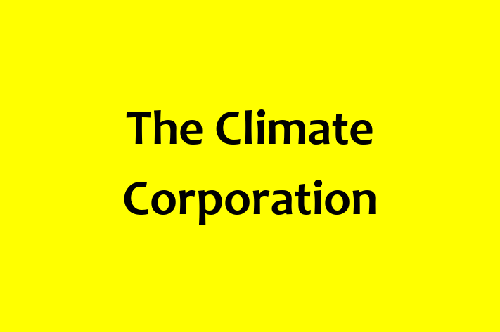 Software Development Company The Climate Corporation