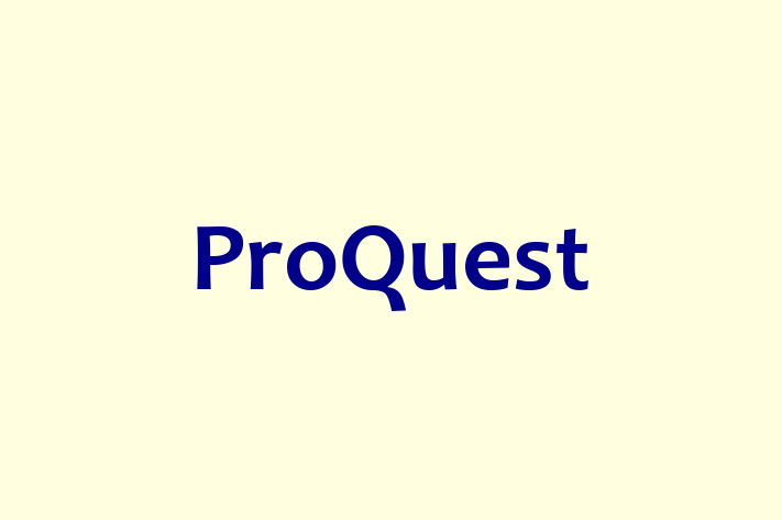 Application Development Company ProQuest