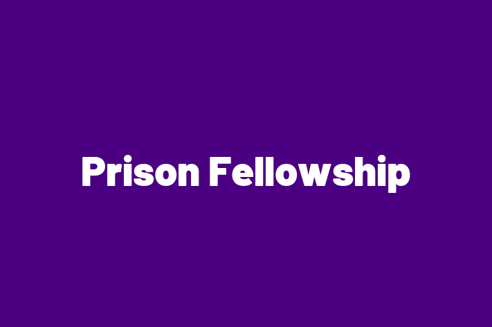 Human Capital Management Prison Fellowship