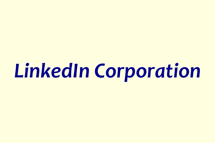 Digital Solutions Provider LinkedIn Corporation