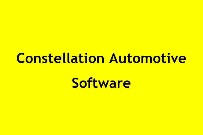 Tech Solutions Company Constellation Automotive Software