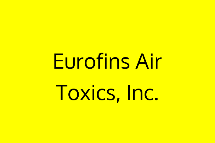 Software Engineering Company Eurofins Air Toxics Inc.