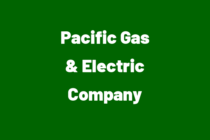 Electrotechnicians Pacific Gas Electric Company