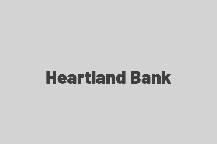 Personnel Management Heartland Bank