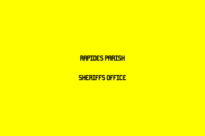 Labor Relations Rapides Parish Sheriffs Office