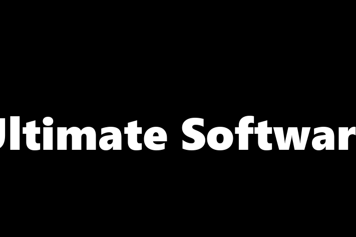 Software Consultancy Ultimate Software