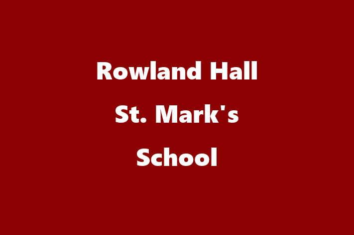 People Management Rowland Hall St. Marks School