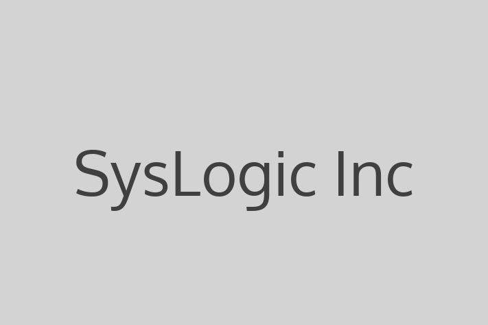 Technology Company SysLogic Inc