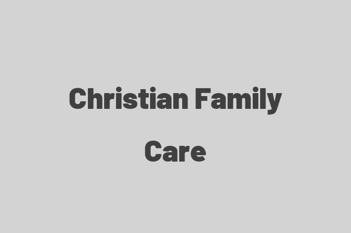 Human Resource Management Christian Family Care