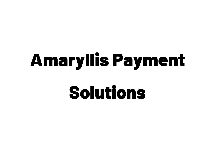 Software Development Company Amaryllis Payment Solutions