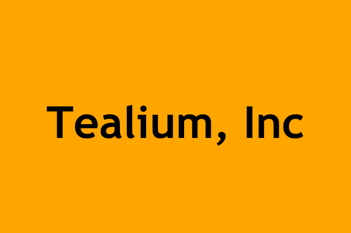 Software Development Company Tealium Inc