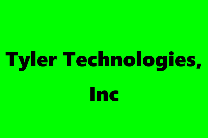 IT Company Tyler Technologies Inc