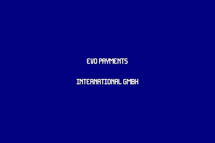 Employee Resource Management EVO Payments International GmbH