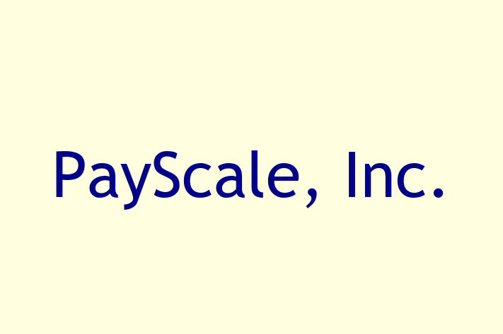 Tech Solutions Company PayScale Inc.