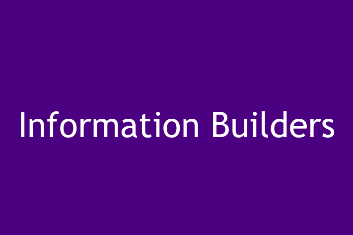 Software Engineering Company Information Builders