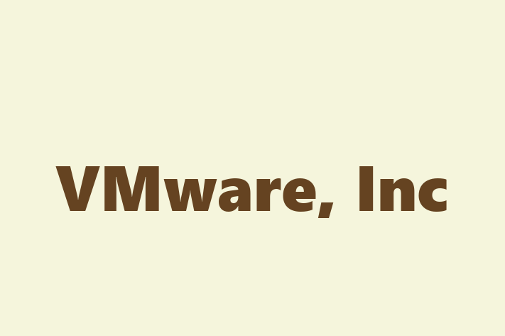 Software Development Firm VMware Inc