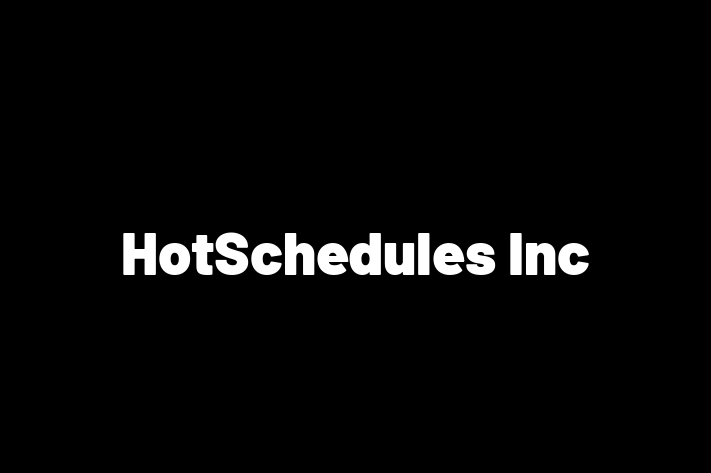 Software Solutions Provider HotSchedules Inc