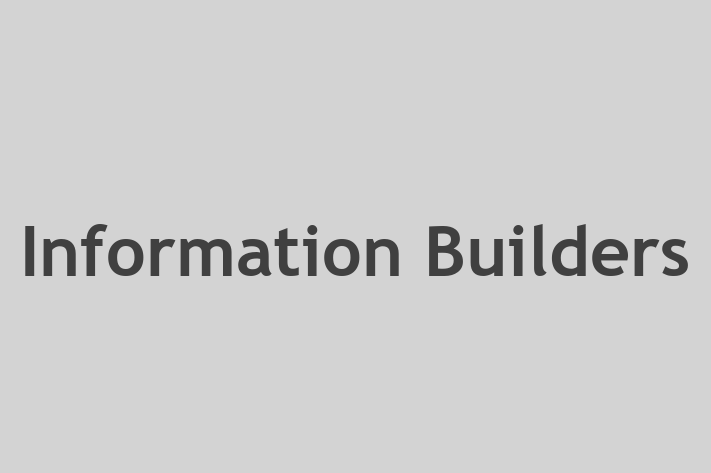 Software Development Firm Information Builders