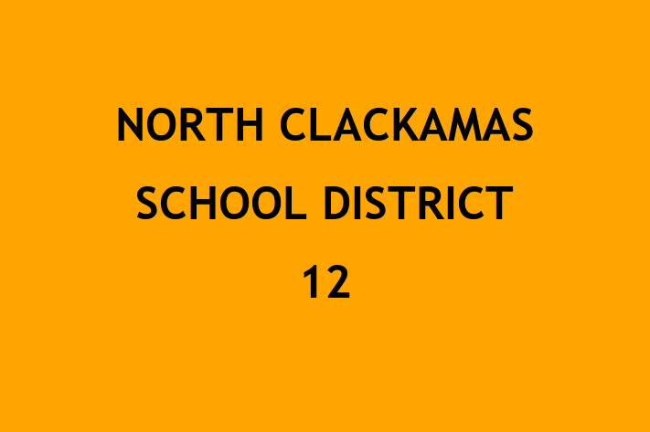 Personnel Management NORTH CLACKAMAS SCHOOL DISTRICT 12