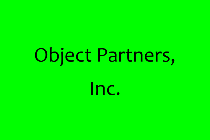 Tech Solutions Company Object Partners Inc.