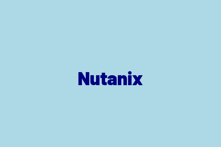 Employee Resource Management Nutanix