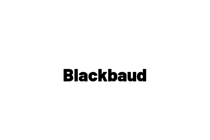 Software Consultancy Blackbaud