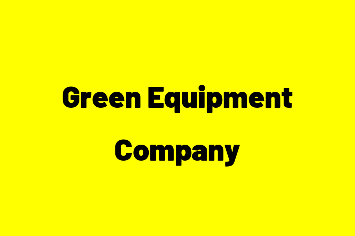 Software Solutions Provider Green Equipment Company