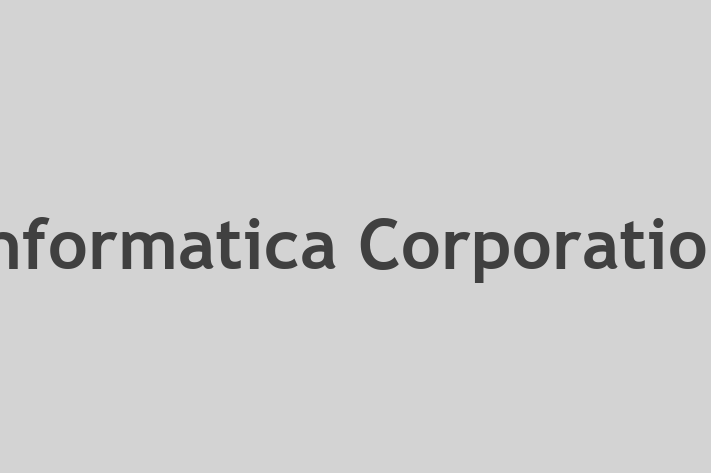 Technology Company Informatica Corporation