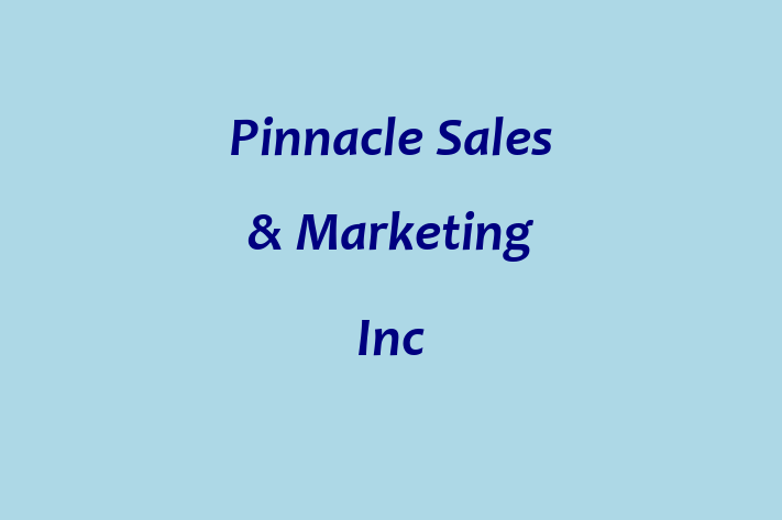 Software Firm Pinnacle Sales Marketing Inc