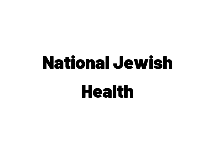 Human Resource Management National Jewish Health