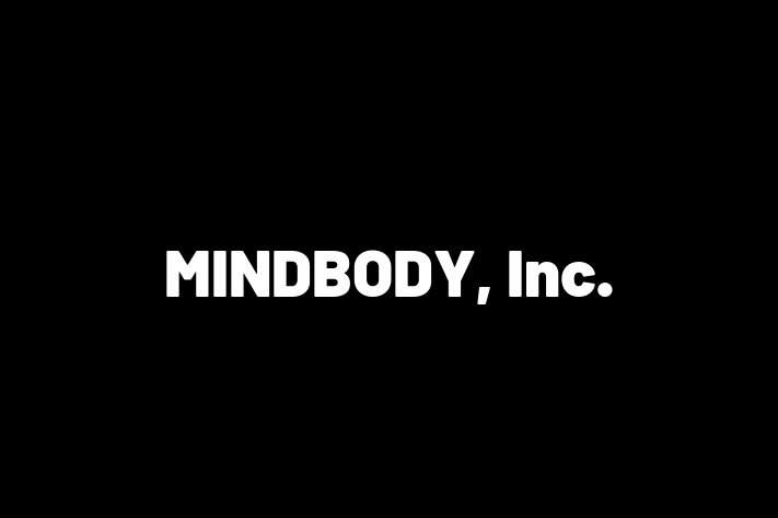 Application Development Company MINDBODY Inc.