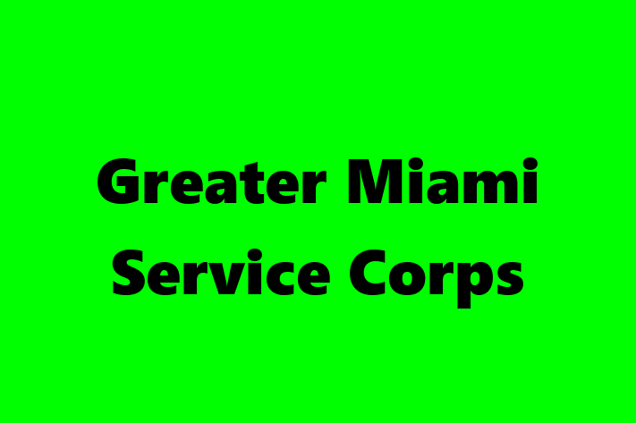 HR Administration Greater Miami Service Corps