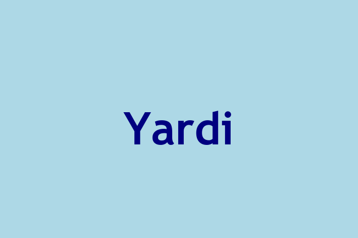 Software Services Company Yardi