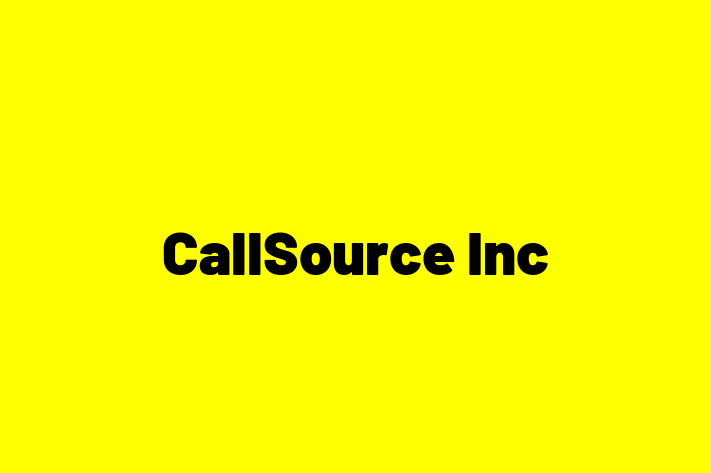 Application Development Company CallSource Inc