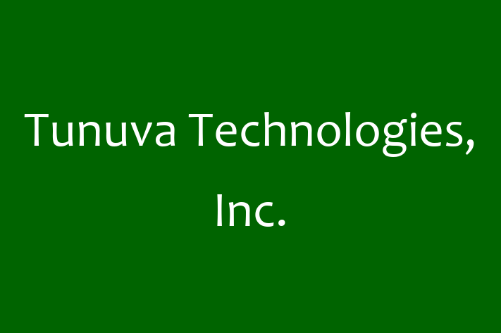 Software Firm Tunuva Technologies Inc.