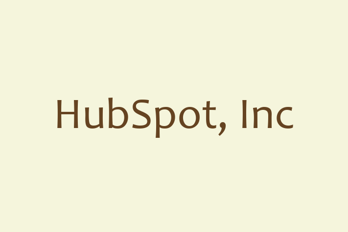 Application Development Company HubSpot Inc