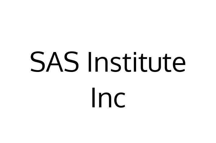 Application Development Company SAS Institute Inc