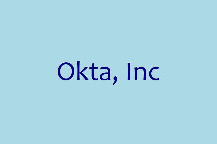 Digital Solutions Provider Okta Inc