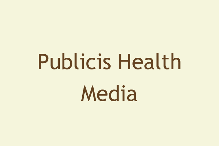 Technology Company Publicis Health Media