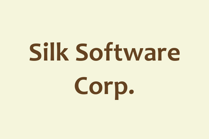 Software Solutions Provider Silk Software Corp.