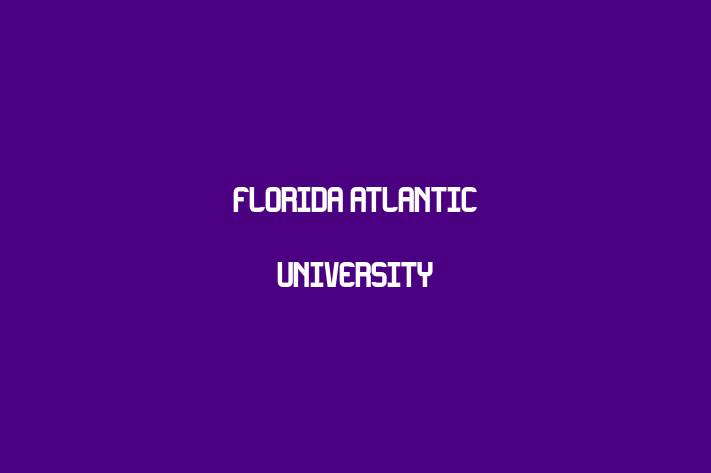 People Management Florida Atlantic University