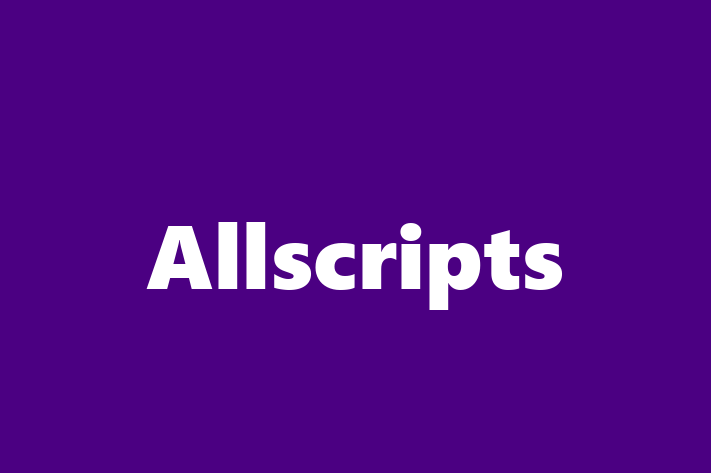 Tech Firm Allscripts