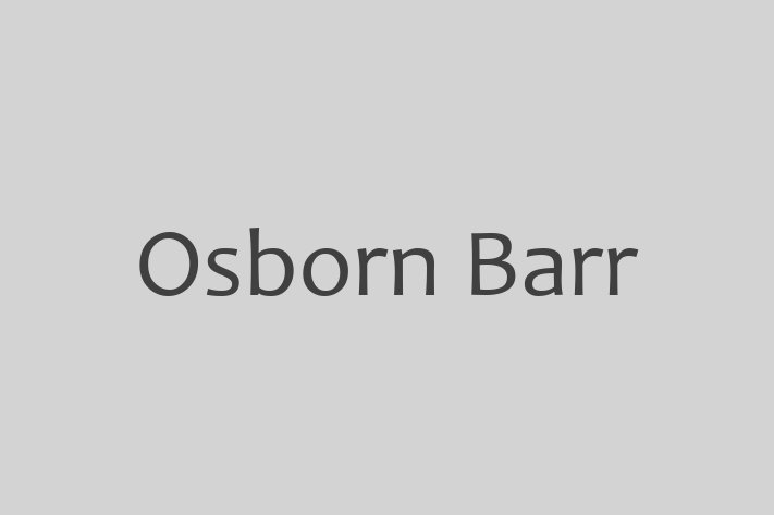 Software Development Firm Osborn Barr