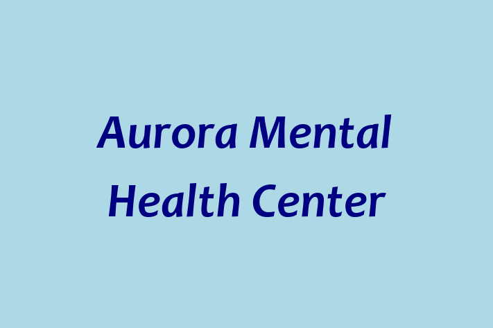 Employee Relations Aurora Mental Health Center