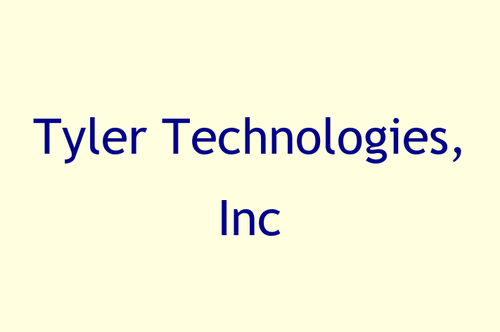 IT Company Tyler Technologies Inc