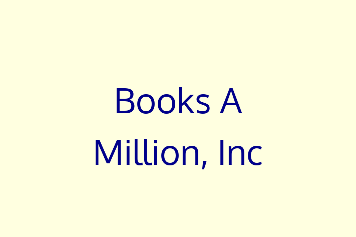 Software Solutions Provider Books A Million Inc