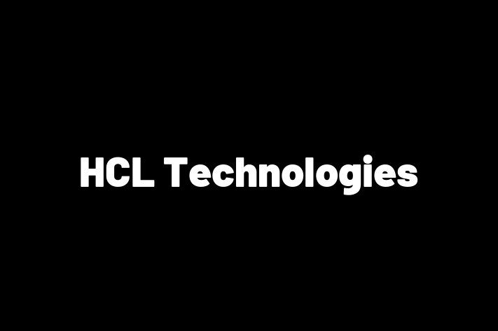 Application Development Company HCL Technologies